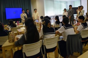 휘경여자중학교･고등학교の先生方と交流しました