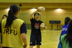 ラグビー体験会を実施しました