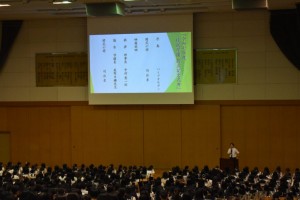 創立71周年 佼成学園創立記念式典を挙行