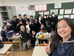 フィリピンからの留学生クロエさんのメッセージ