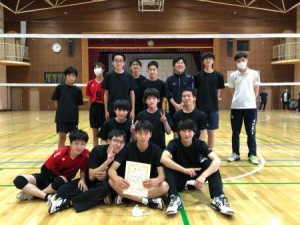 中学バレーボール部　多摩大会優勝！