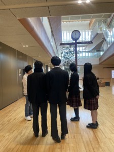 中学３年生中央大学訪問