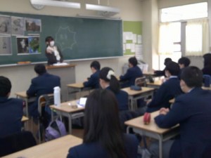 中学2年生対象　KPKAによる平和学習