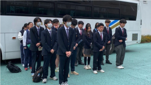 上海･深圳から信男教育学園の学生来校