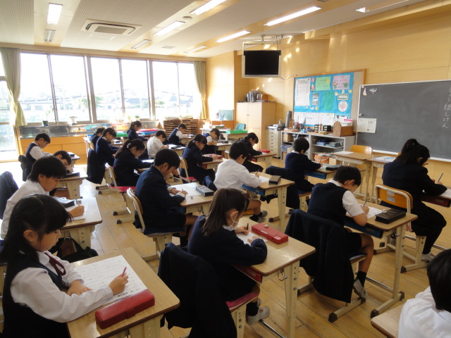 小 かんじくん昇級試験 日出学園小中高等学校 学校公式ブログ エデュログ