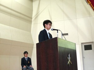 立会演説