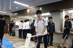 餅つき