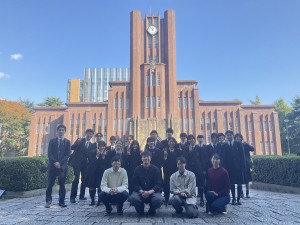 20241113東大研究室訪問集合写真