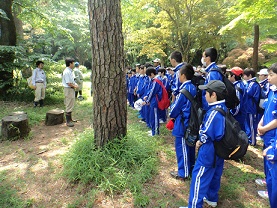 林長先生からご挨拶いただき、実習スタートです
