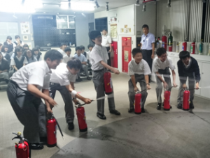 中学1年：池袋防災館見学