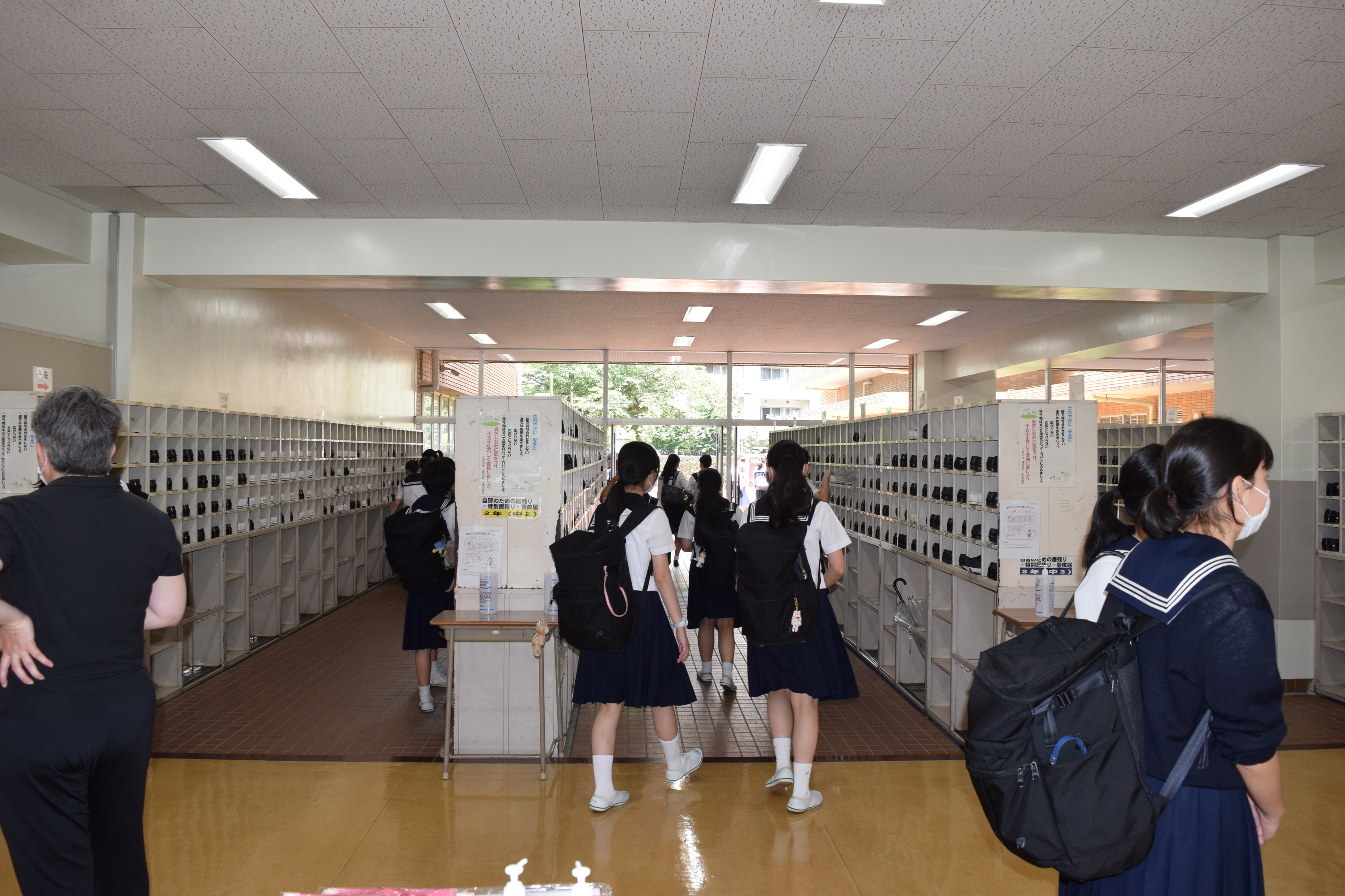 一斉登校 ２週目に入りました 十文字中学 高等学校 学校公式ブログ エデュログ