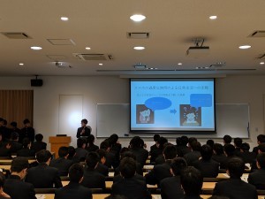 学級委員によるプレゼンテーション