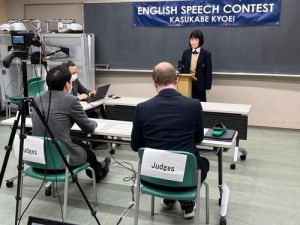 2021年　英語スピーチコンテスト開催