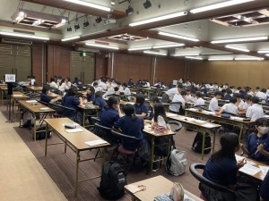 中学1年生勉強合宿最終日−Study Festival In 白樺−（長野県立科町白樺リゾート）