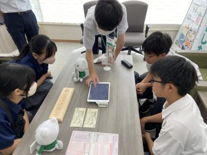 中学１年生 埼玉りそな銀行 春日部支店 訪問