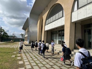 あいさつ運動を実施しました