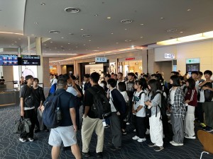 【一貫高校1年生　イングランド研修】1日目