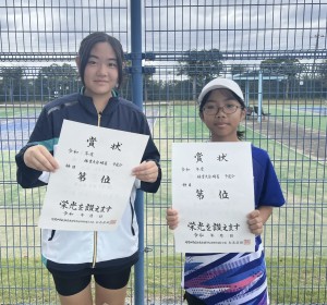 【男女硬式テニス部】埼葛地区予選新人体育大会個人戦で男女共に県大会出場！！