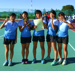 中学女子テニス