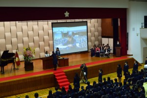 《学園日誌》　神奈川学園高等学校 第71回卒業式