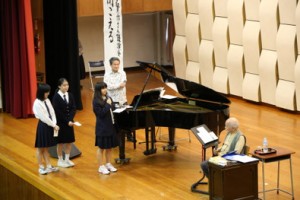 《講演会》谷川俊太郎さん・賢作さんの講演会を行いました【図書委員会主催】