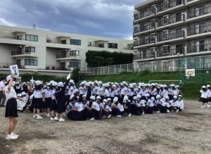 生徒会　防災訓練を行いました