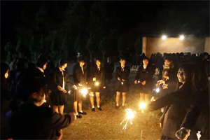 高校2年　学習合宿の様子