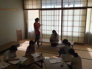 【中2学年】英語合宿 1日目