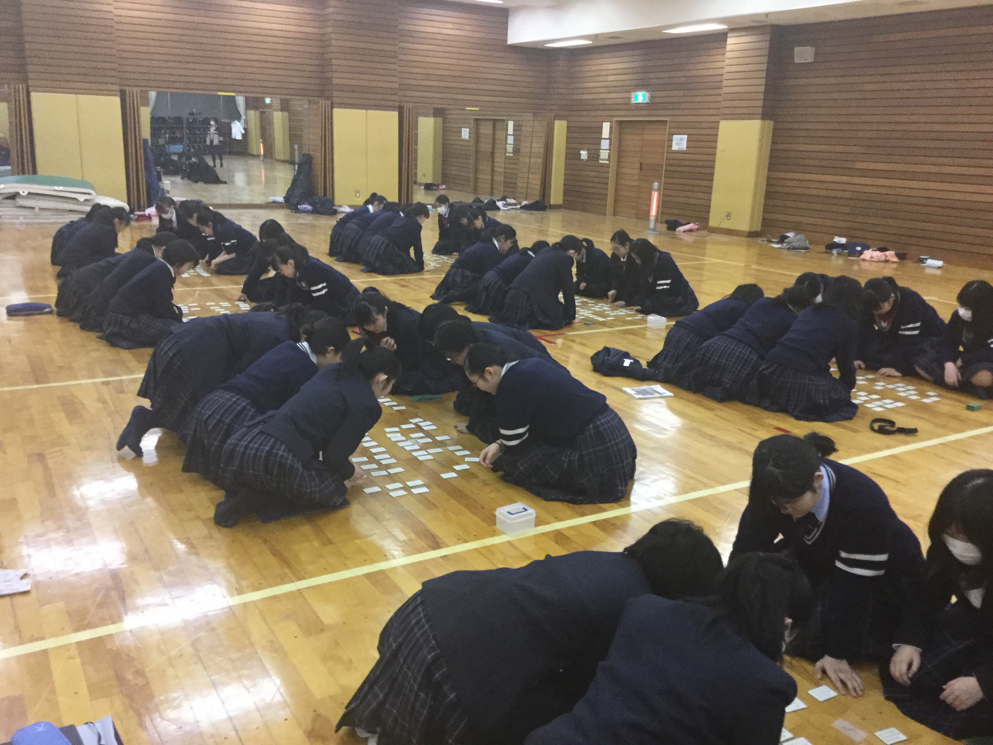 中学かるた大会 | 東京家政学院中学校・高等学校 | 学校公式ブログ【エデュログ】