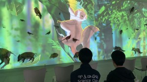【生物部】ムササビ観察