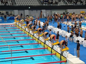 【高校水泳部　東京都高等学校新人水泳競技大会出場報告】