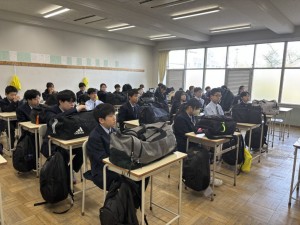 中学1年生フレッシュマンキャンプ