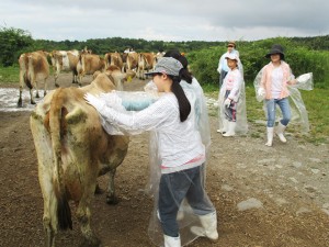 中学1年生　清里校外研修に行ってきました。