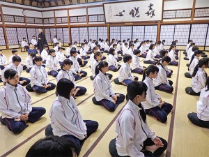 高校1年生が大本山永平寺