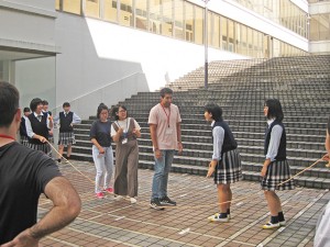 オーストラリア修学旅行事前学習（留学生との交流会）を行いました。