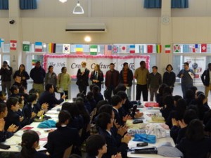 中学3年生「Cross Cultural Talk」を実施しました