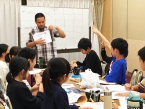 中学１年　イングリッシュキャンプ