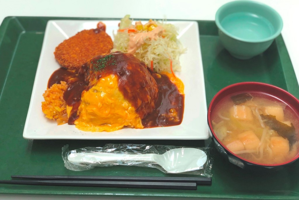 日替丼　オムライス