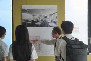 増築校舎の見学会
