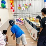 高校2年2組の展示ではさまざまなゲームを体験