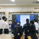 指導役の3年生が集まってミーティング。もちろんすべて英語