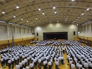 二松学舎大学附属柏中学校・高等学校　終業式