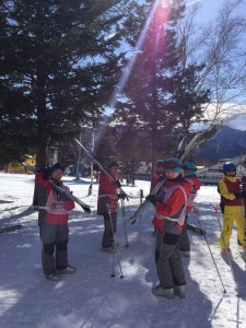 中1:雪の教室1日目③