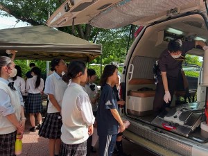保護者の会主催〜救命講習会