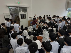 中1沼の教室～手賀沼モグリウムワークショップ～