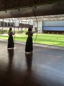 東京都高体連弓道専門部主催の練習会に参加しました