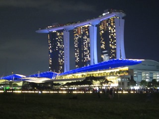 シンガポールの新しいアイコン、マリーナ・ベイ・サンズ