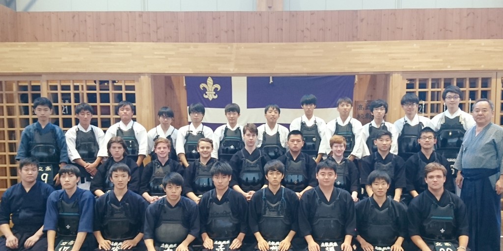 剣道の授業にて