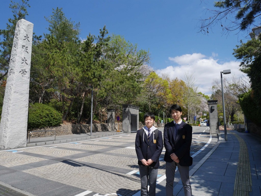 左から島田くん、大澤くん