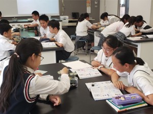 上海中学生との国際交流